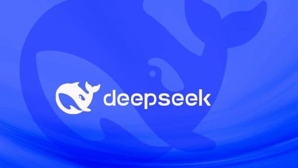 Логотип DeepSeek на иллюстративном изображении к статье о раунде финансирования