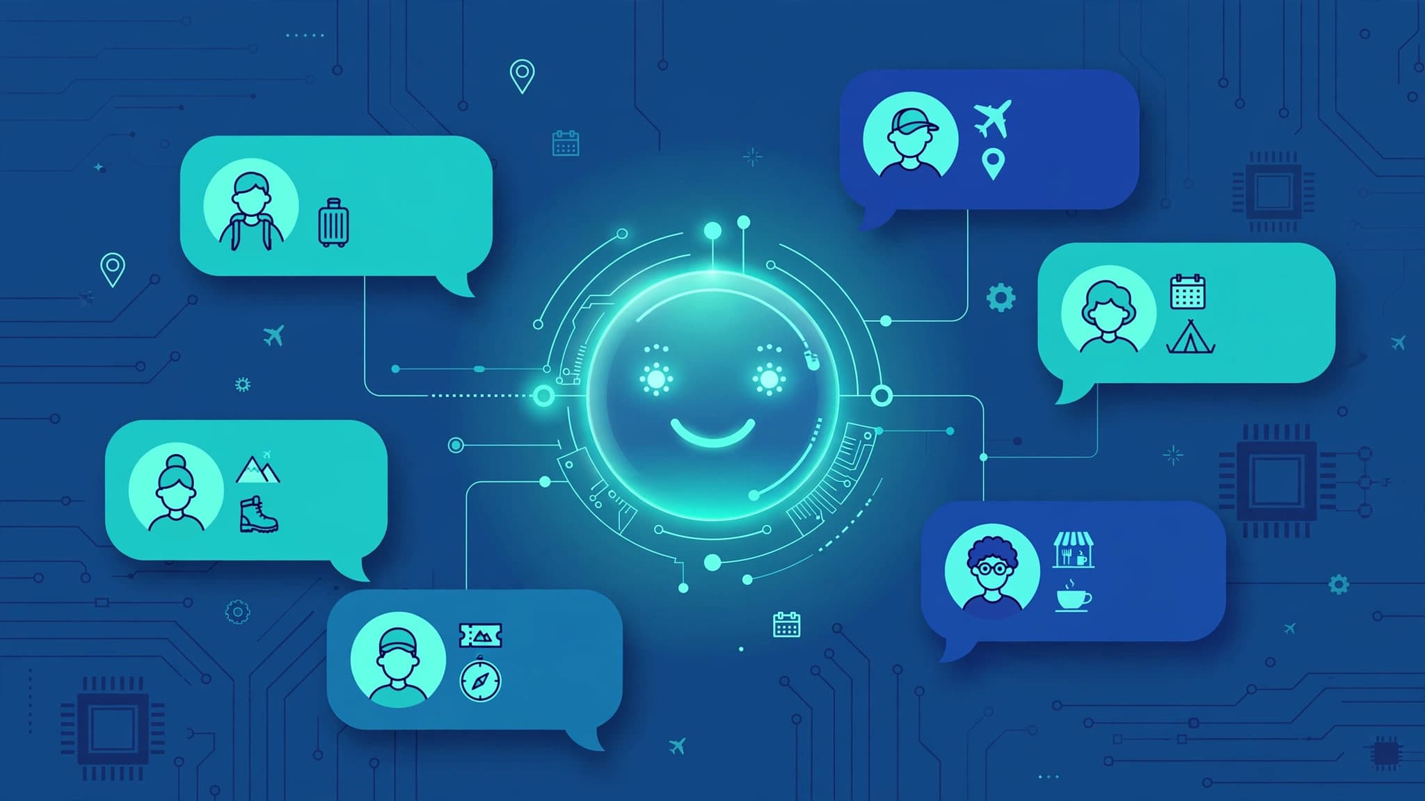 Instinct AI agent in group chats with friends