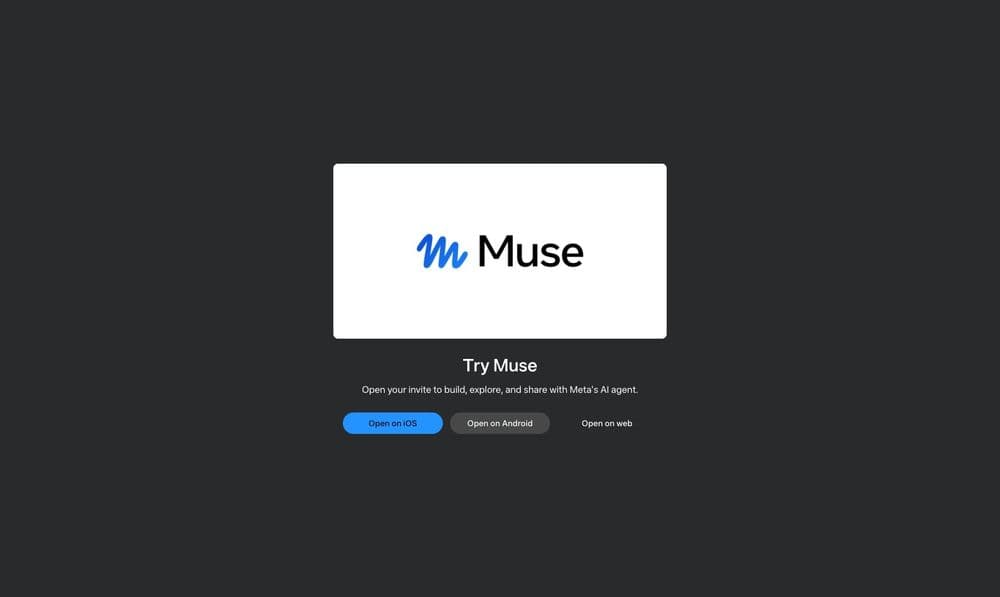 Meta Muse SI agentini iPad uchun chiqardi