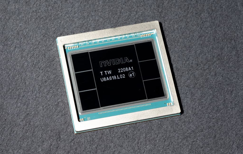 Server tokchalaridagi Nvidia grafik protsessorlari