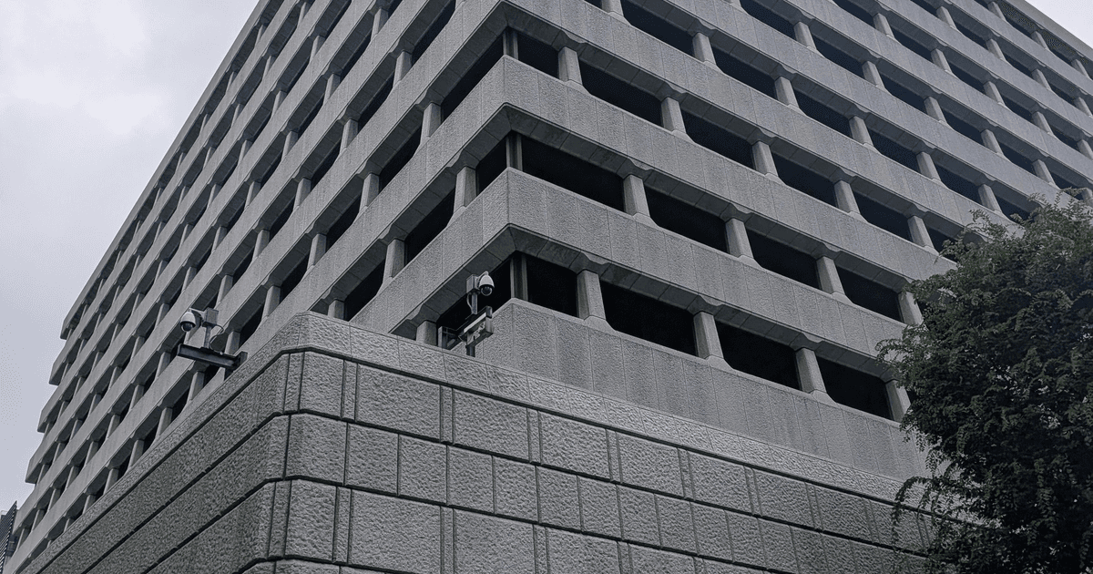 The Bank of Japan headquarters building